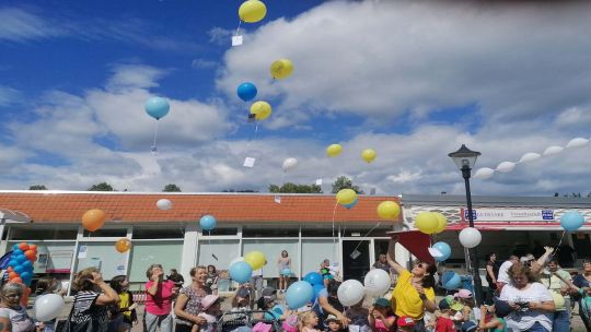 Ballonfest im Wohnpark Obersprucke