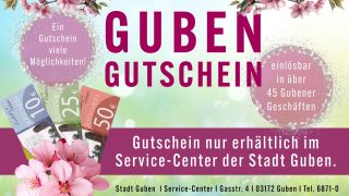 Flyer Guben-Gutschein