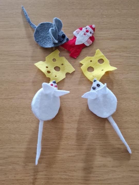 Mäuse aus Filz