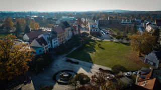 Blick auf das Dreieck