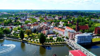 Blick auf Guben